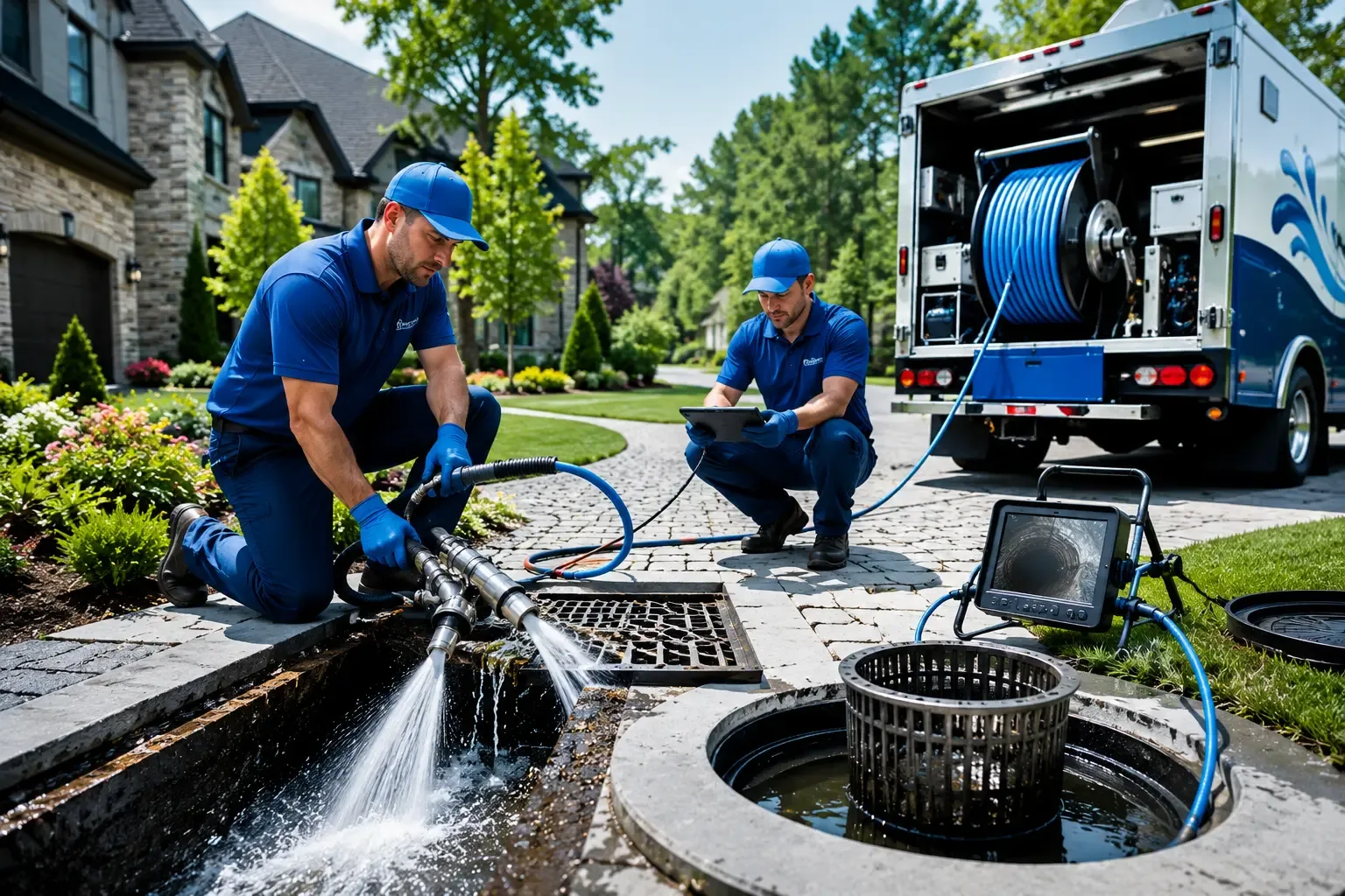 Local outdoor drain cleaning professionals in Colcord, OK