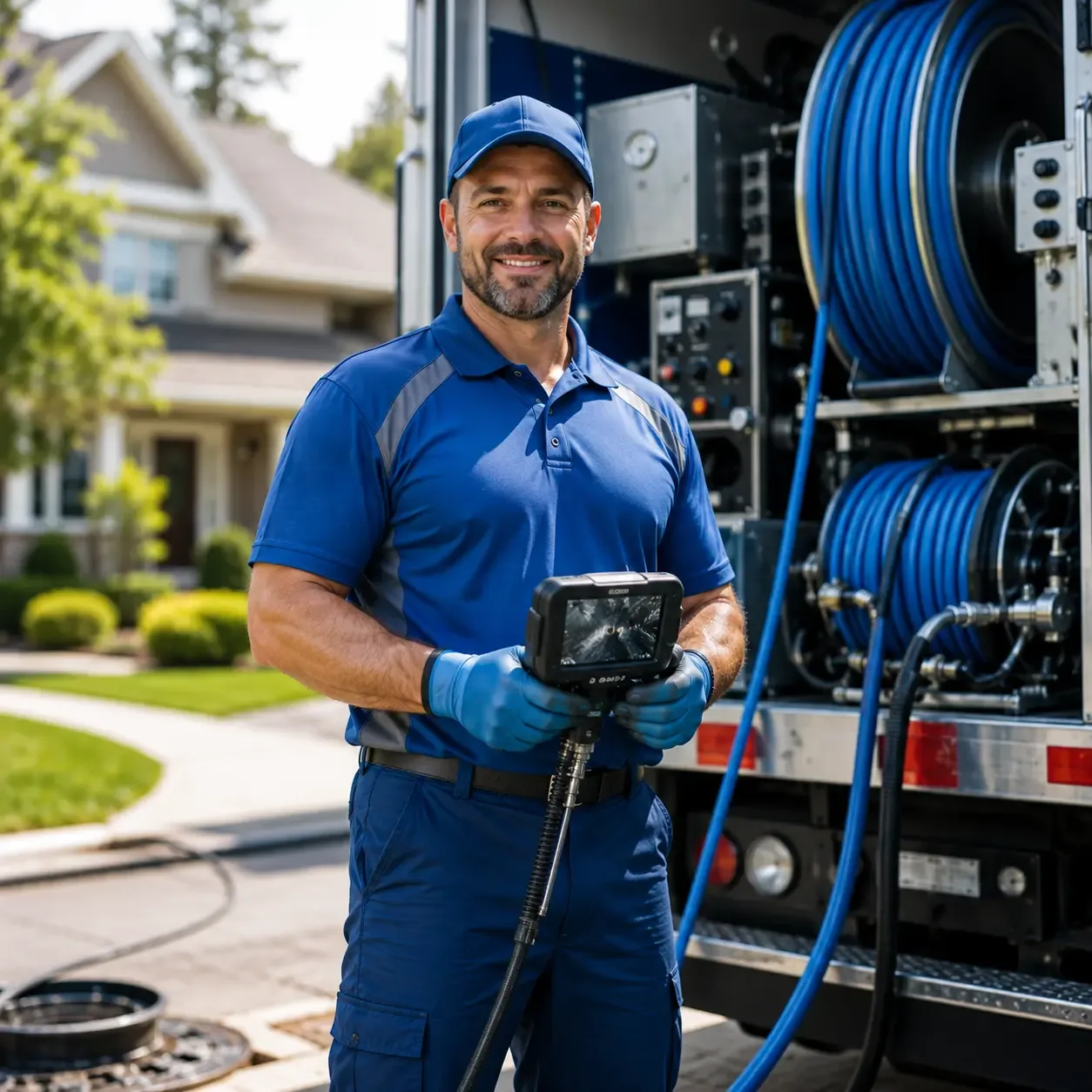 Local outdoor drain cleaning specialists in Colcord, OK